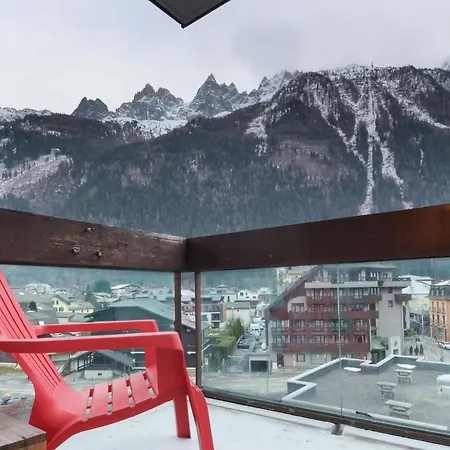 아파트 L'aiguille - Center Of - View Mont-blanc 샤모니